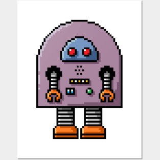 Pixel Robot 149 Posters and Art